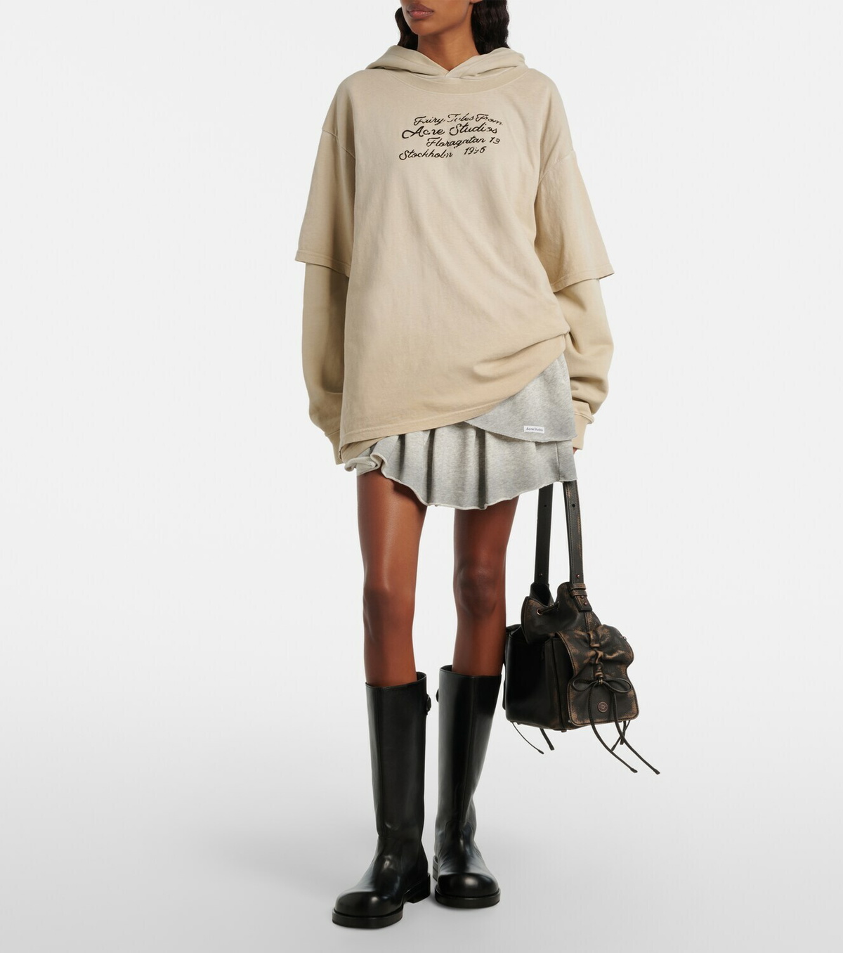 Acne Studios Mid-calf leather boots
