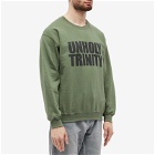 Fucking Awesome Men's Unholy Trinity Crew Sweat in Army