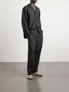 CDLP - Camp-Collar Lyocell Pyjama Shirt - Black
