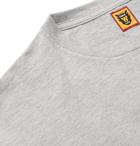 Human Made - Logo-Appliquéd Mélange Cotton-Jersey T-Shirt - Gray