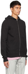 Rick Owens Drkshdw Black Organic Hoodie