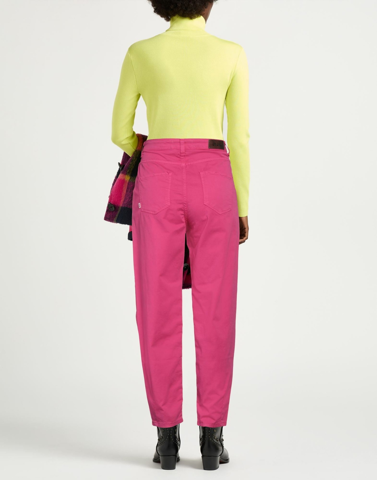 Jijil Womens Pants Fuchsia