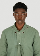 Reversible Quilted Jacket in Green