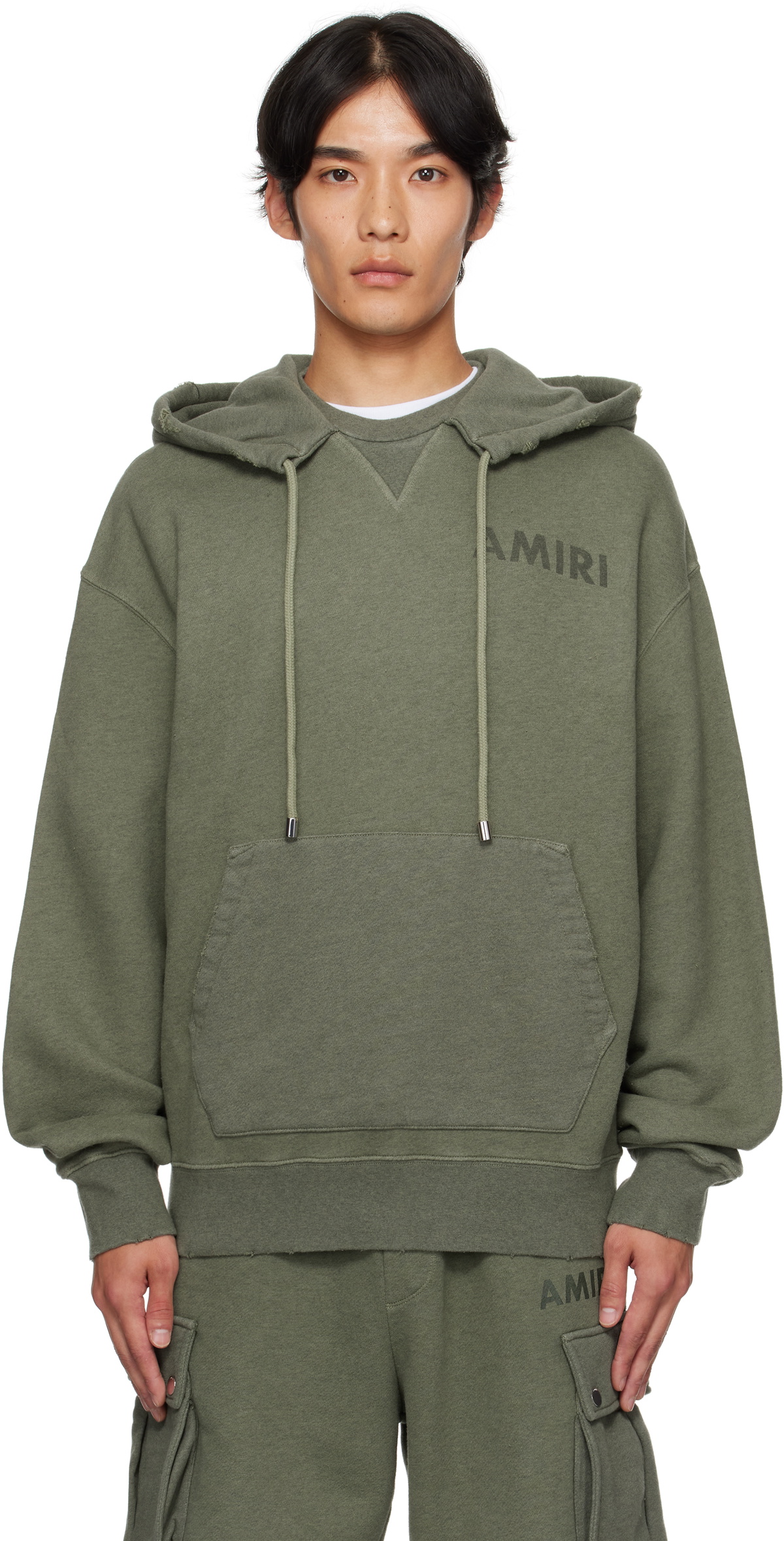 AMIRI Black Stencil Hoodie Amiri