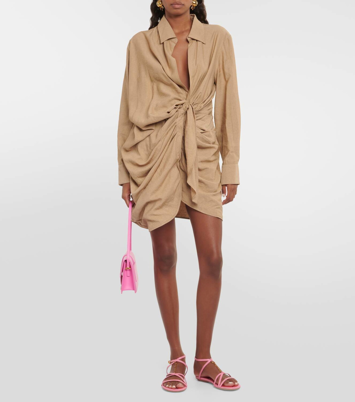 Jacquemus Les Sandales Pralu Plates leather sandals Jacquemus