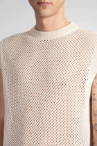 Laneus Knitwear In Beige Viscose