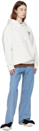KIMHĒKIM White Stamped Hoodie