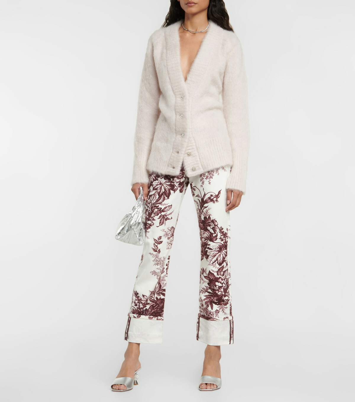 Erdem - Sabrina mohair-blend cardigan