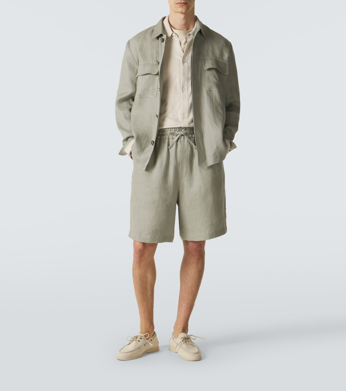 Lardini Linen shorts