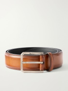 Berluti - 3.5cm Venezia Leather Belt - Brown