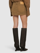 THE ATTICO Fay Mini Cargo Skirt