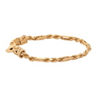 Emanuele Bicocchi Gold Rope and Chain Link Bracelet