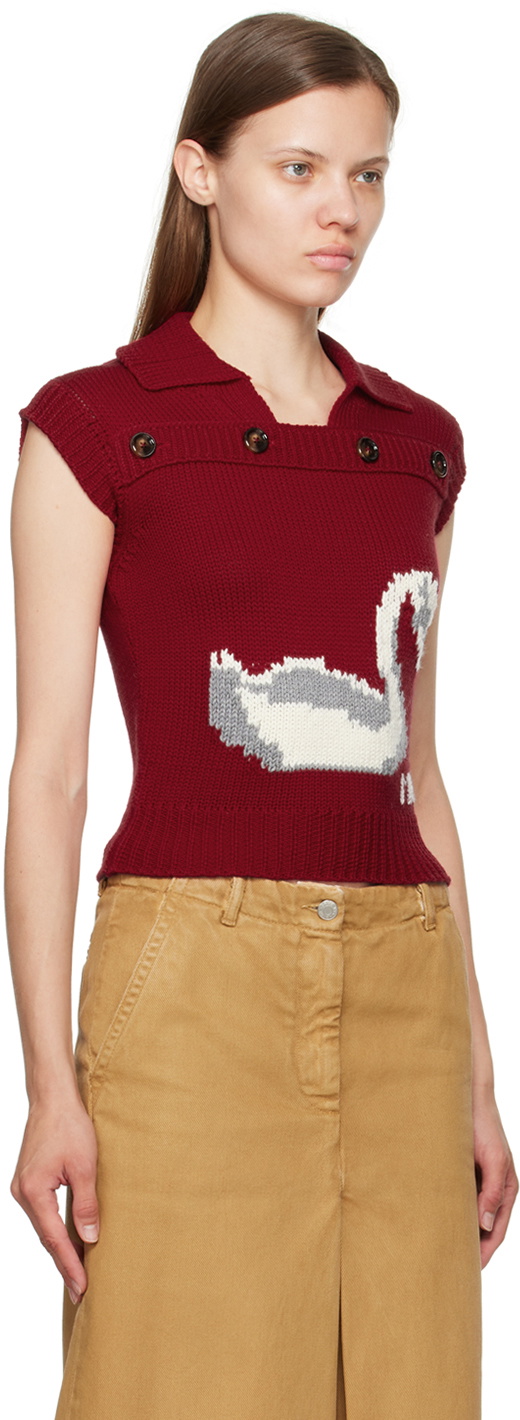 ARGYL INTARSIA VEST