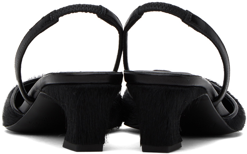 Acne Studios Black Slingback Heels Acne Studios