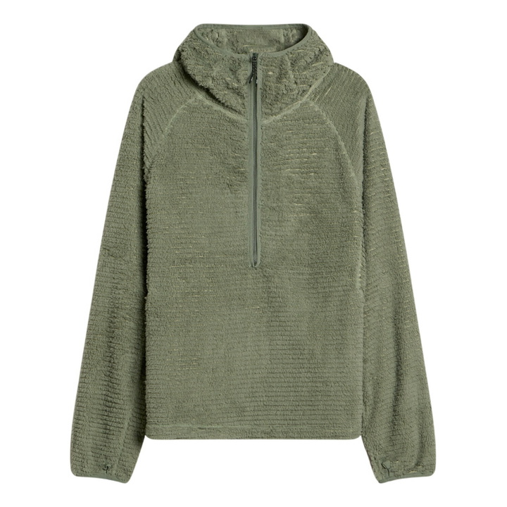 Photo: Purple Mountain Observatory Men's Primaloft Ursa Zip Hoodie in Cement