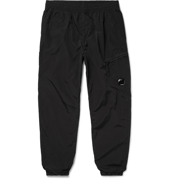 Photo: C.P. Company - Slim-Fit Tapered Nylon Cargo Trousers - Black