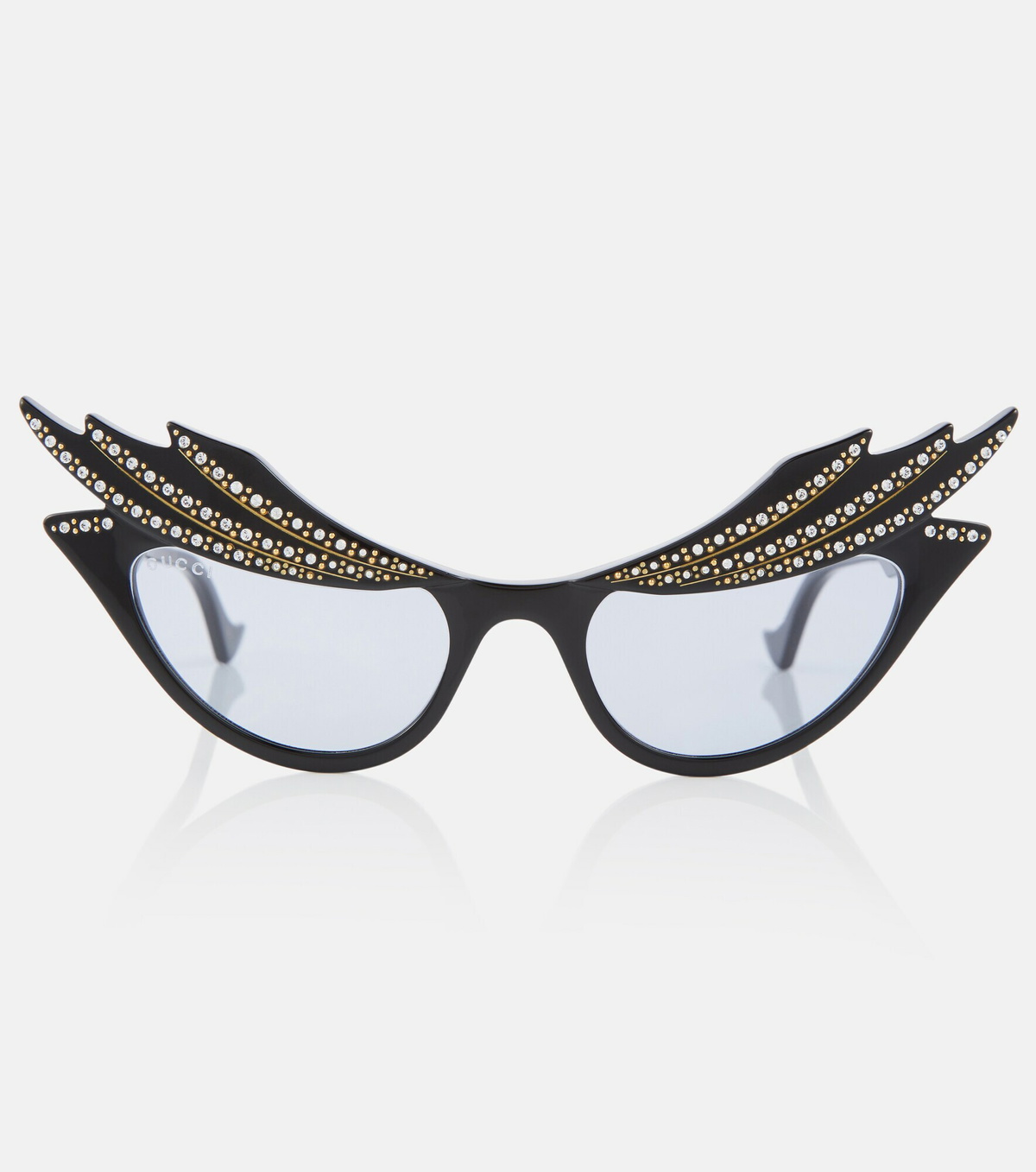 Gucci - Embellished cat-eye sunglasses Gucci display picture 3