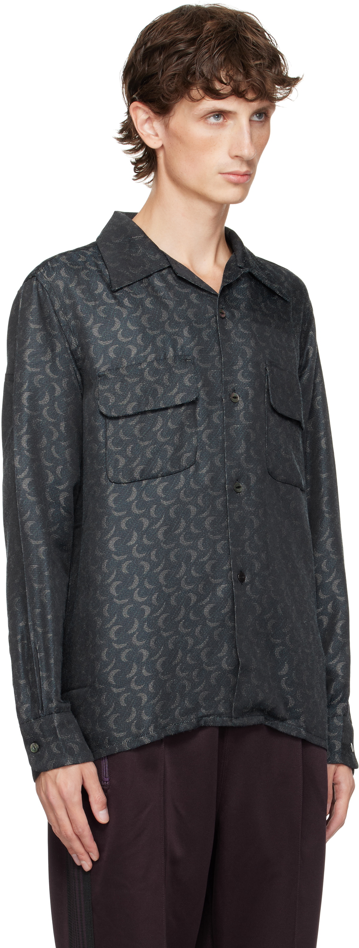 NEEDLES Navy Classic Shirt