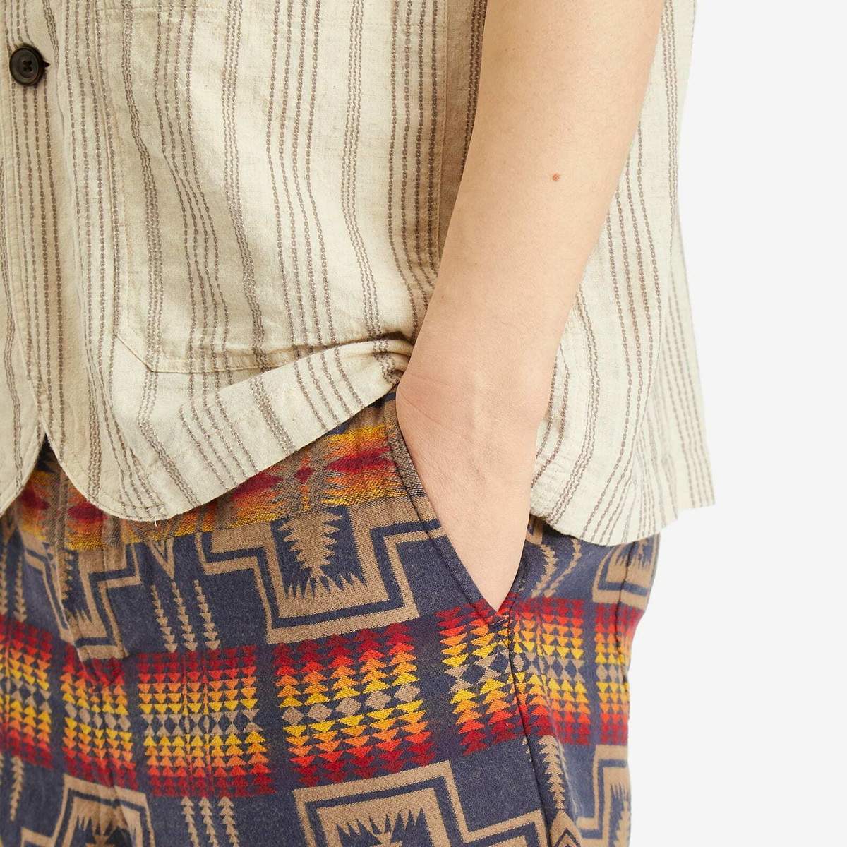 Pendleton Men's Jacquard Utility Shorts in Harding
