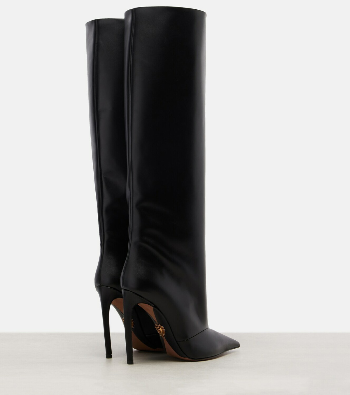 Dolce&Gabbana Leather knee-high boots