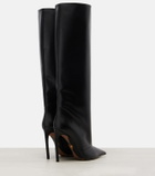 Dolce&Gabbana Leather knee-high boots