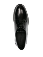 EMPORIO ARMANI - Shiny Leather Laced Shoes