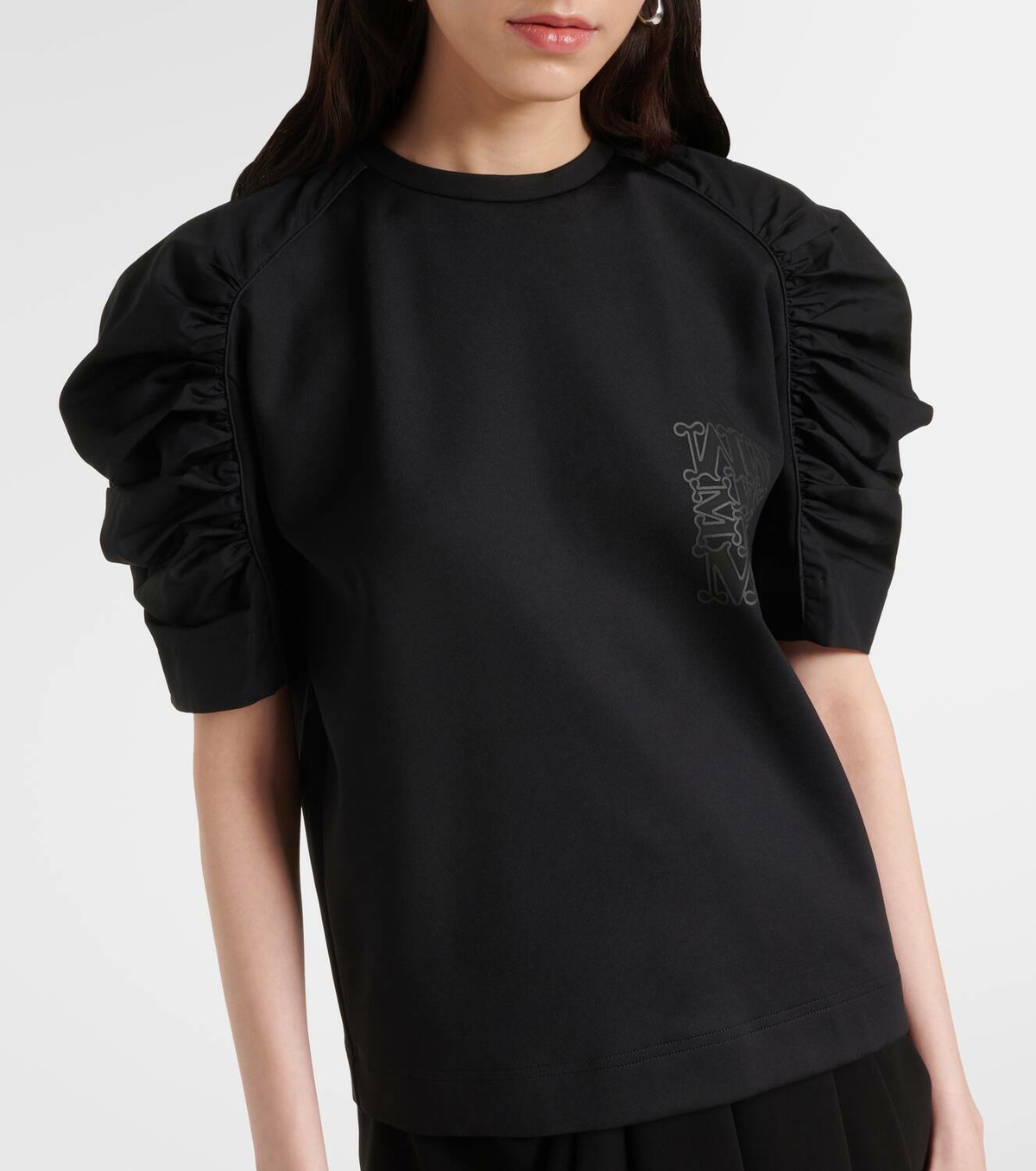 Max Mara Mantide logo jersey T-shirt Max Mara