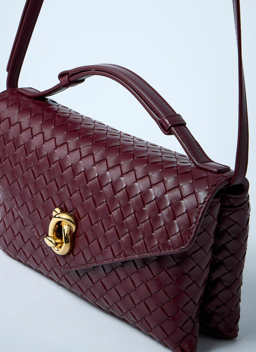 Bottega Veneta Knot Lock Crossbody Bag