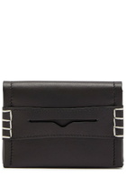 JW Anderson Loafer Leather Card Holder - Black - One Size