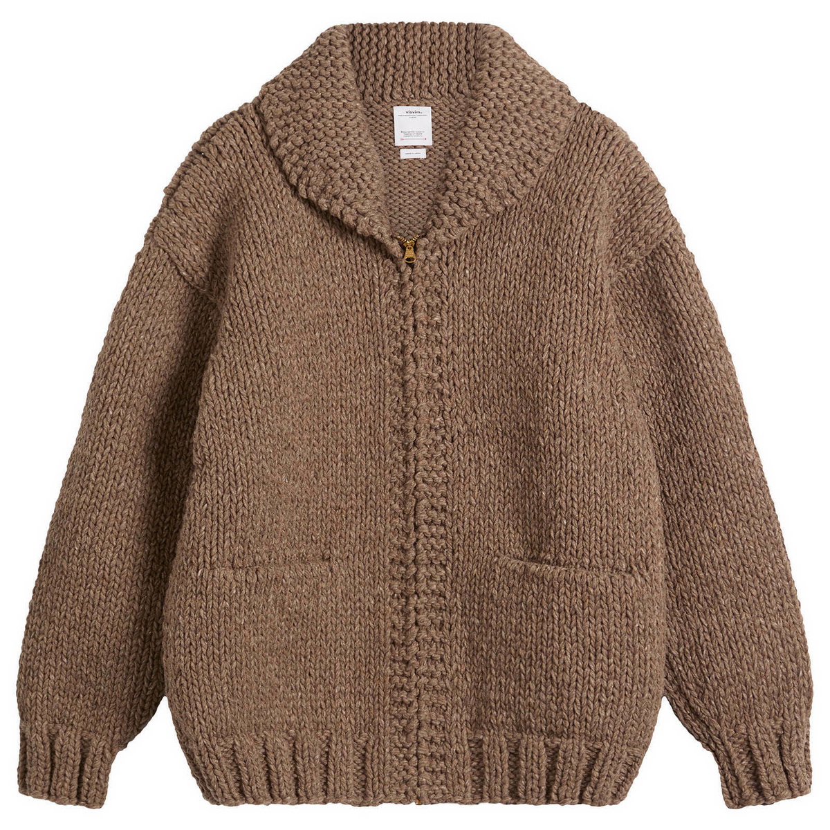 Visvim - Amplus Intarsia Striped Wool Sweater - Brown Visvim