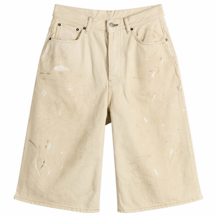 Photo: Acne Studios Men's Judda Trafalgar Denim Shorts in White
