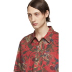 Norse Projects Red Carsten Print Shirt
