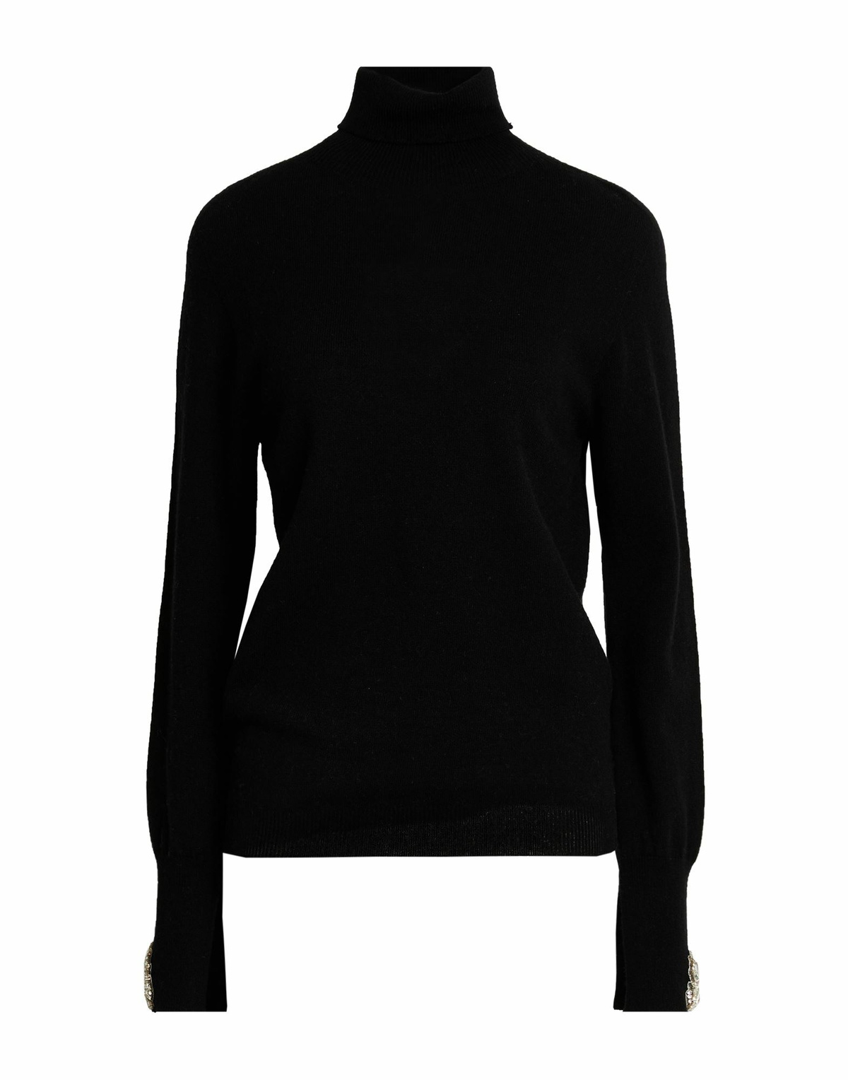 Chiara Boni La Petite Robe Womens Turtleneck in Black