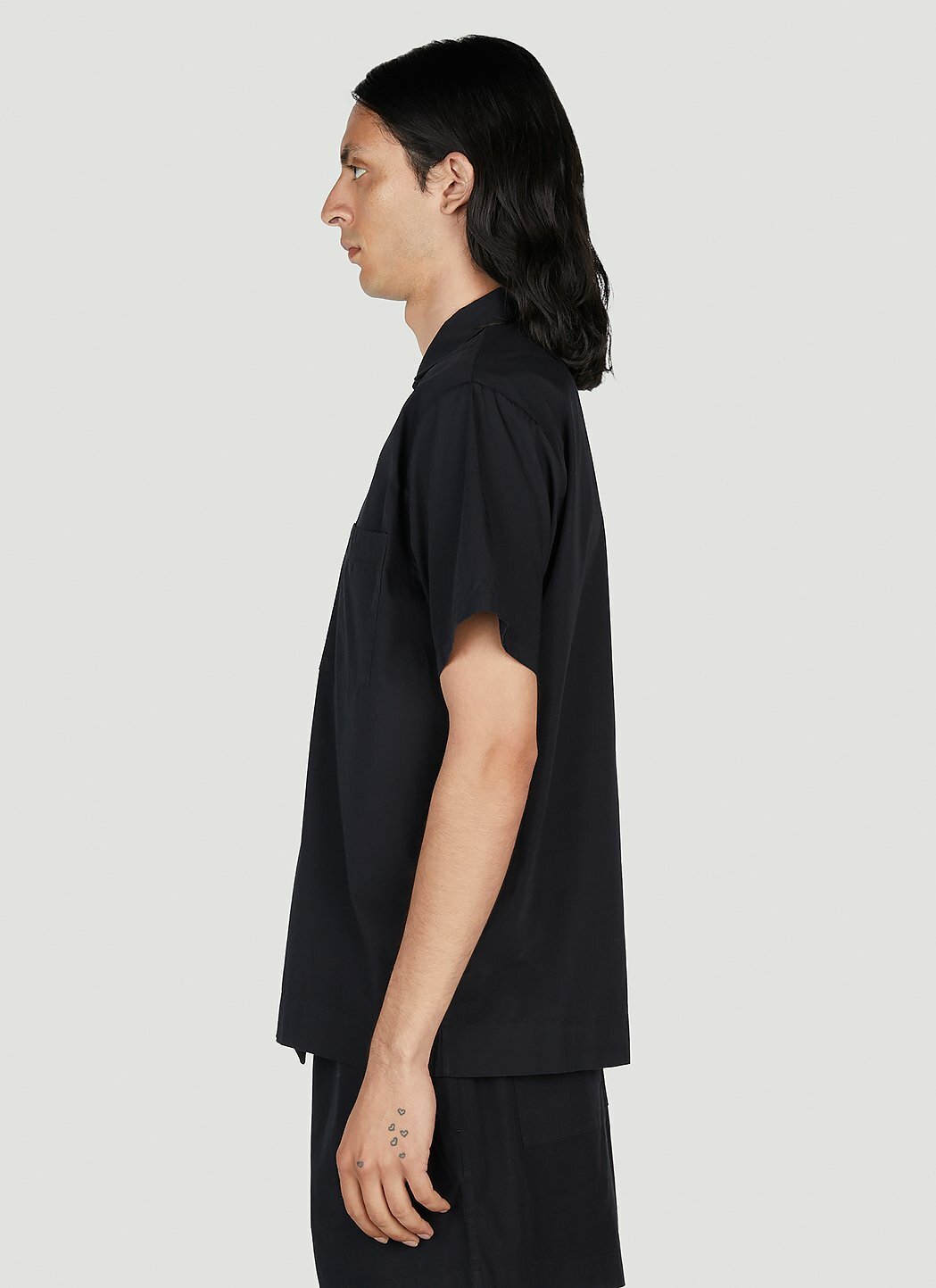 Tekla Classic Short Sleeve Pyjama Shirt