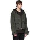 Stay Made Reversible Grey Fluxus Hooded Jacket