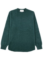 Extreme Cashmere N°53 Crew Hop Cashmere-blend Jumper - Green - One Size