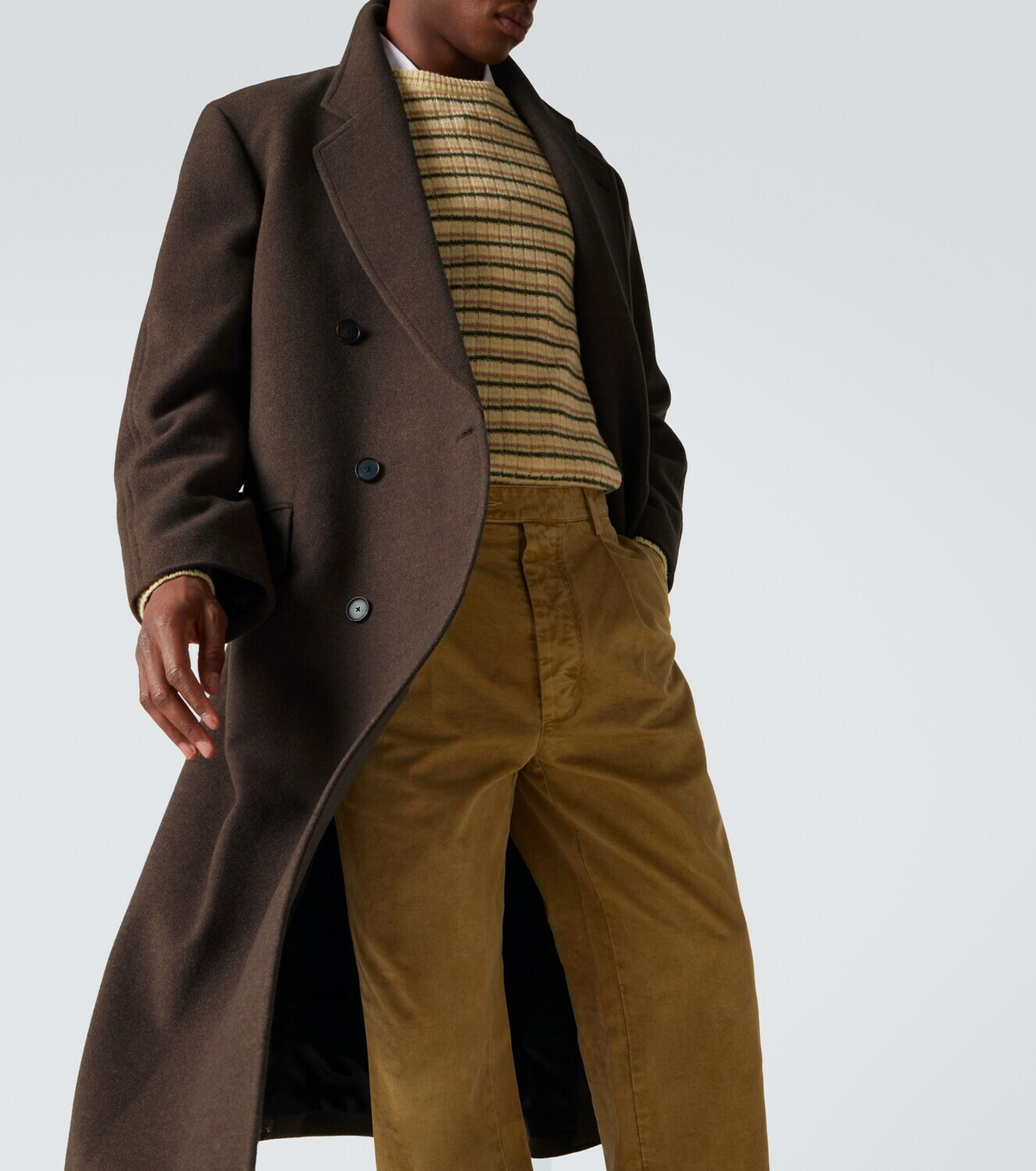 Auralee Double-breasted wool coat Auralee