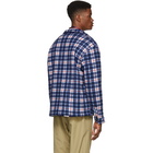 Noon Goons Blue Plaid Compa Shirt