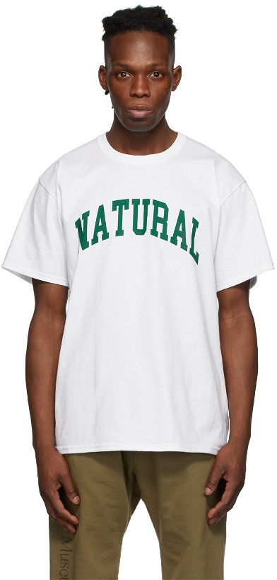 Photo: Museum of Peace & Quiet White 'Natural' T-Shirt