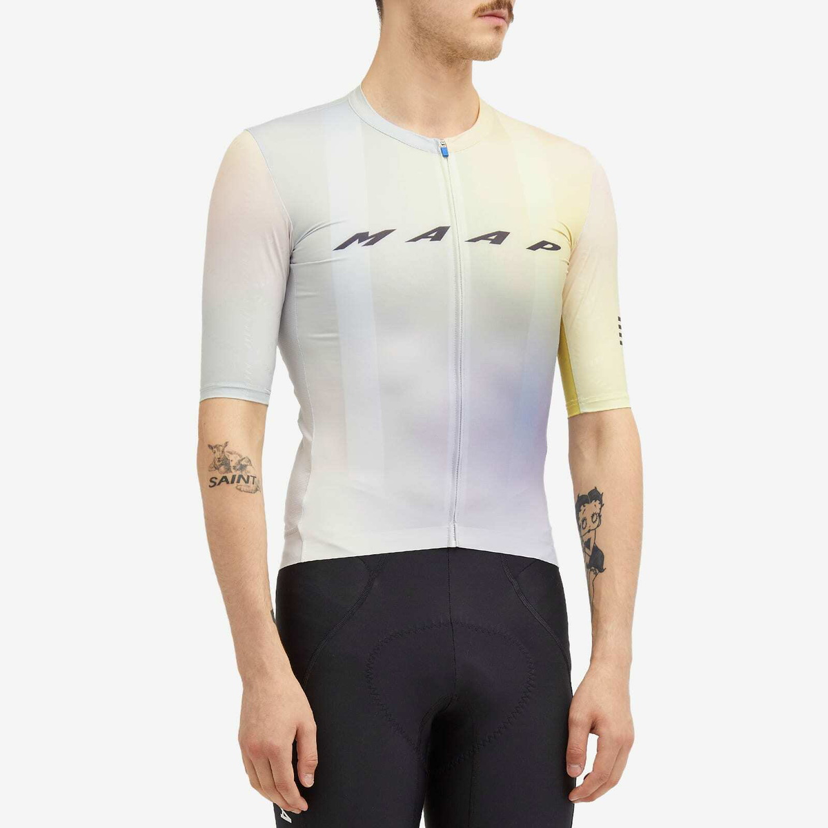 MAAP Men's Blurred Out Pro Hex Jersey in Shell Mix