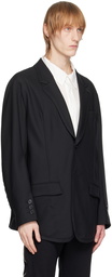 Undercoverism Black Two-Button Blazer