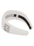 ROGER VIVIER - Flower Strass Pearl Hair Band