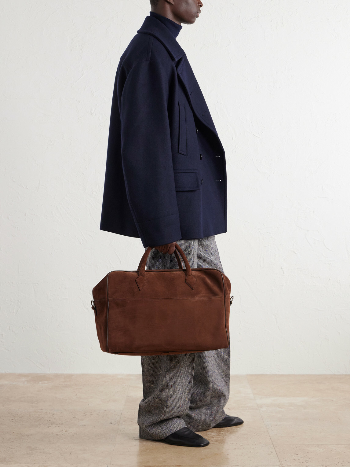 Métier - Closer Two Day Suede Weekend Bag