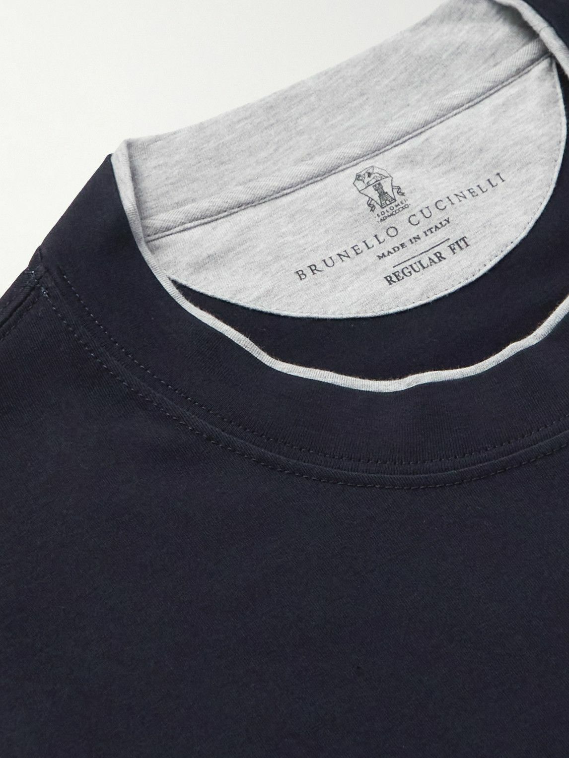 Brunello Cucinelli Layered Detail Cotton
T-shirt main image 1