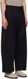 Studio Nicholson Black Sorte Trousers