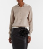 Magda Butrym Cotton and cashmere cardigan