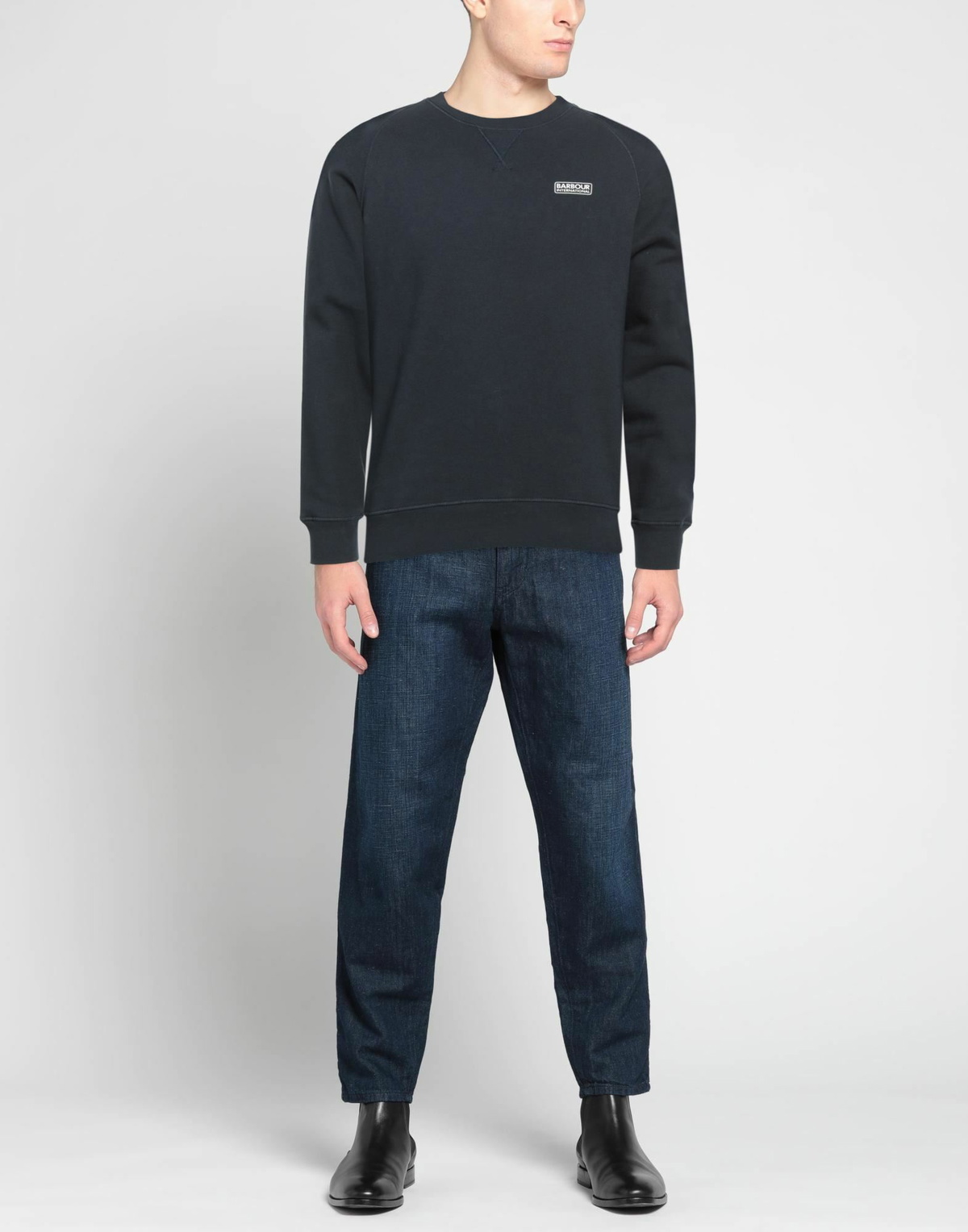 Barbour Mens Sweatshirt in Navy