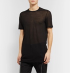 Rick Owens - Levels Slim-Fit Cotton-Jersey T-Shirt - Black