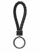 BOTTEGA VENETA - Intreccio Leather Key Holder