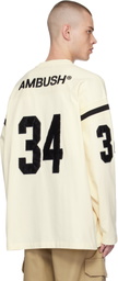 AMBUSH Off-White Football L-S T-shirt
